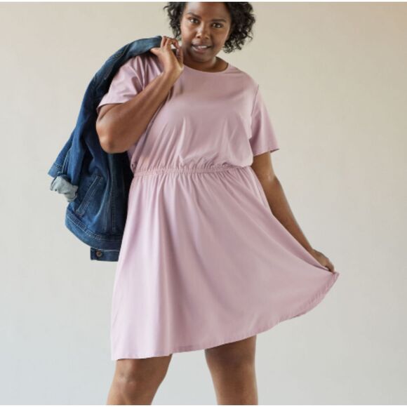 NWT Duluth Womens Plus Flexcellence Stretch Wicking Lightweight Dress Sz 1X - Picture 1 of 7